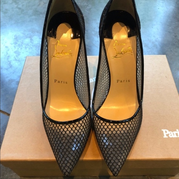 Christian Louboutin FOLLIES Fishnet. - Picture 5 of 7
